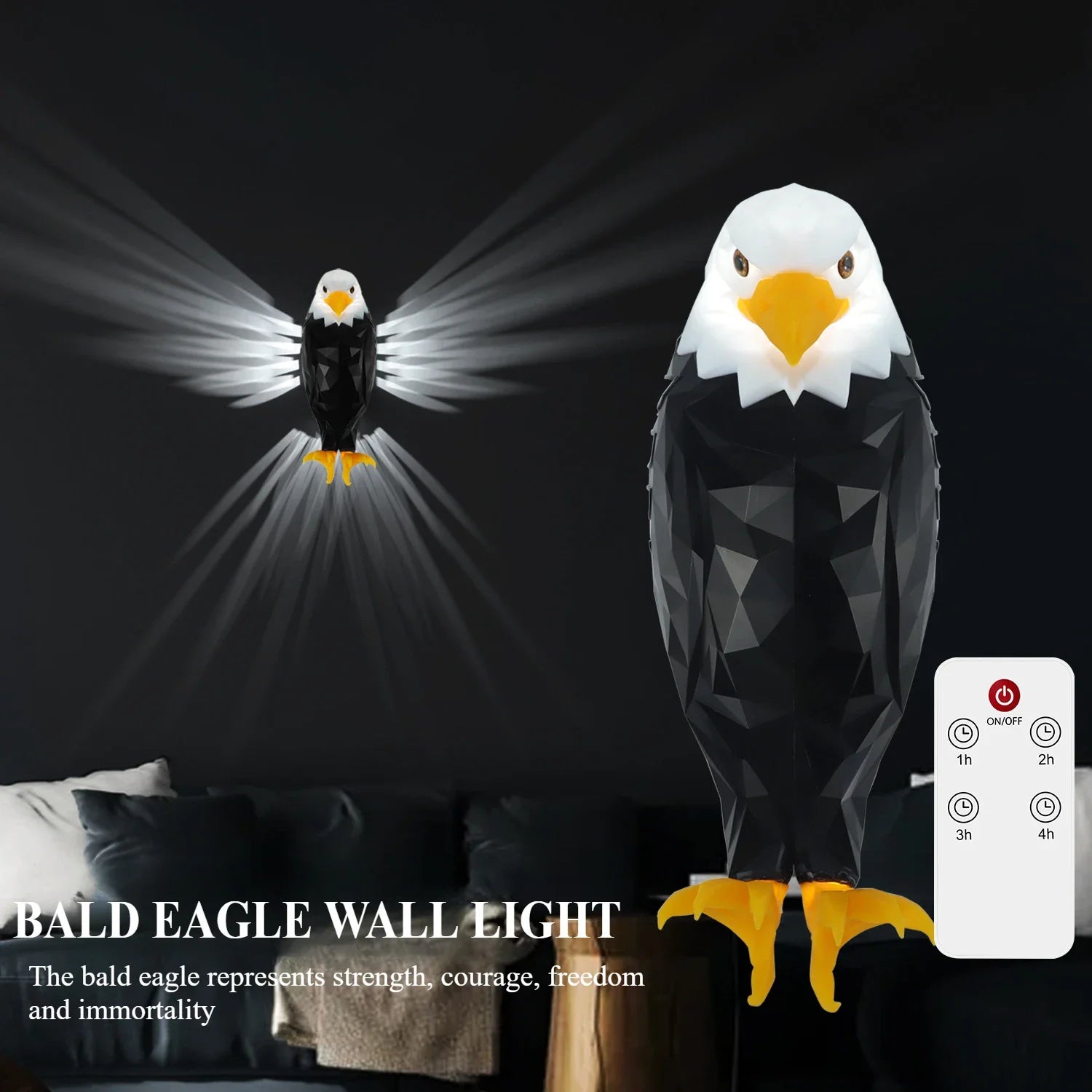 ForeverGenie Eagle Wall Light